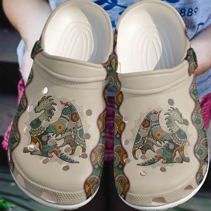 Dragon Unique Sku 890 Crocs Crocband Clog Comfortable For Mens Womens Classic Clog Water Shoes Dragon Unique Sku 890 Crocs Crocband Clog Comfortable For Mens Womens Classic Clog Water Shoes