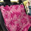 Dragonfly Pink Pattern Car Back Seat Cover Dog Car Seat Covers - d3370c102892