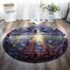 Dream Round Carpet Floor Rug Living Room Bedroom Decor Round Area Rug Carpet