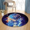 Dreamcatchers Round Carpet Floor Rug Living Room Bedroom Decor Round Area Rug Carpet