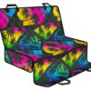 EDM Beach Palm Tree Pattern Print Pet Car Back Seat Cover - 2c16e462381d