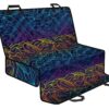 EDM Surfing Wave Pattern Print Pet Car Back Seat Cover - c119e1b3f30c
