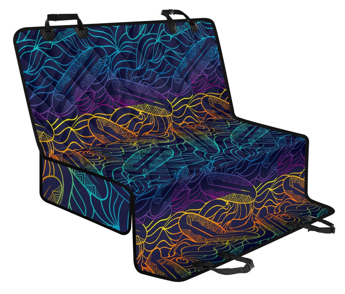 EDM Surfing Wave Pattern Print Pet Car Back Seat Cover - c119e1b3f30c EDM Surfing Wave Pattern Print Pet Car Back Seat Cover - c119e1b3f30c