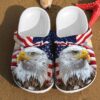 Eagle America Flag Independence Us Day Gift Crocs Clog Clog Shoes