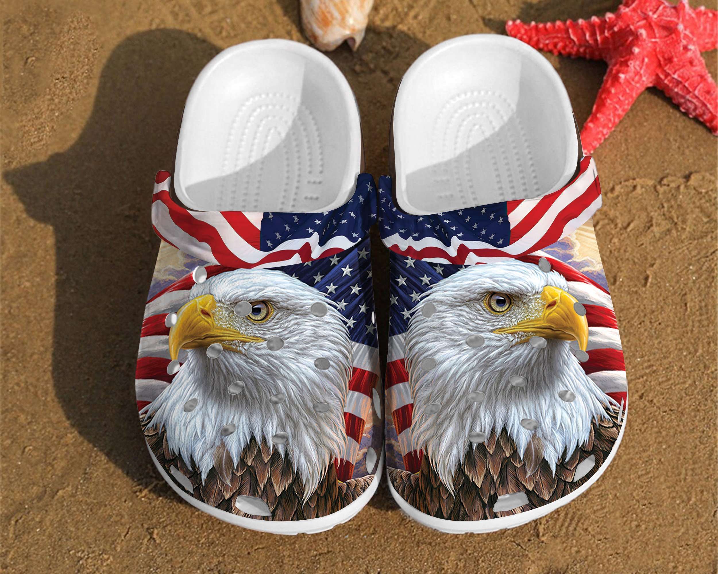 Eagle America Flag Independence Us Day Gift Crocs Clog Clog Shoes Eagle America Flag Independence Us Day Gift Crocs Clog Clog Shoes