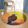 Eagle Painting 6 Round Carpet Floor Rug Living Room Bedroom Decor Round Area Rug Carpet