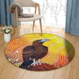 Eagle Painting 6 Round Carpet Floor Rug Living Room Bedroom Decor Round Area Rug Carpet