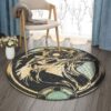 Eagle Pattern 3 Round Carpet Floor Rug Living Room Bedroom Decor Round Area Rug Carpet