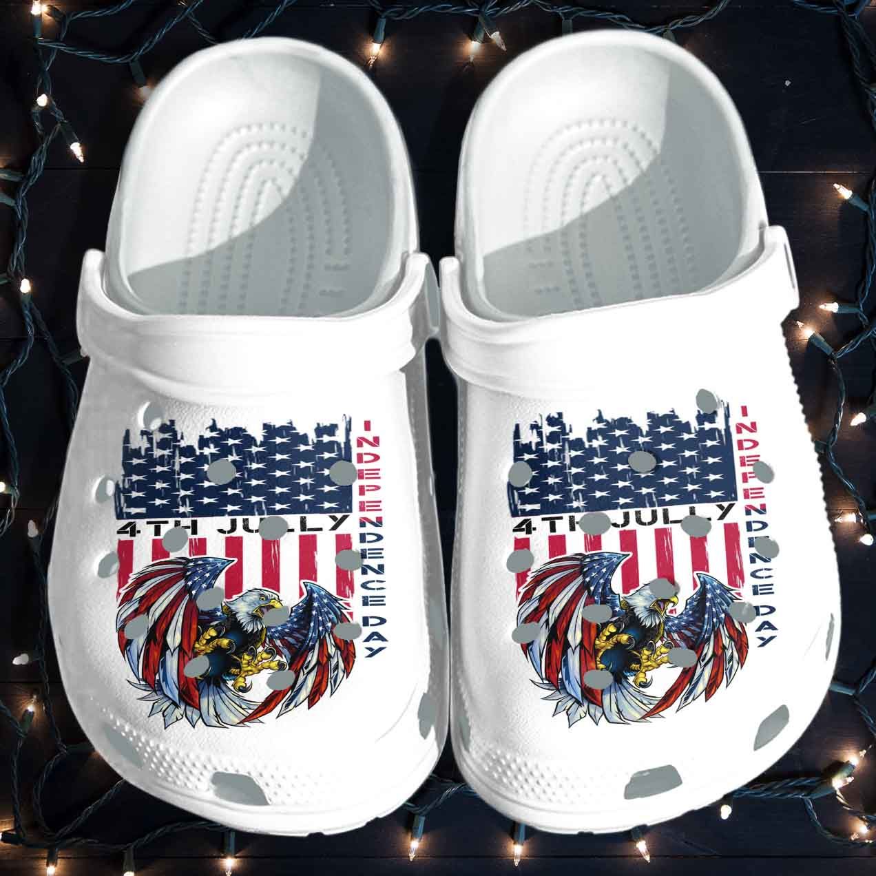 Eagle Usa Shoes – 4Th July Independence Day Crocs Clog Clog Birthday Gift For Men Women Eagle Usa Shoes – 4Th July Independence Day Crocs Clog Clog Birthday Gift For Men Women