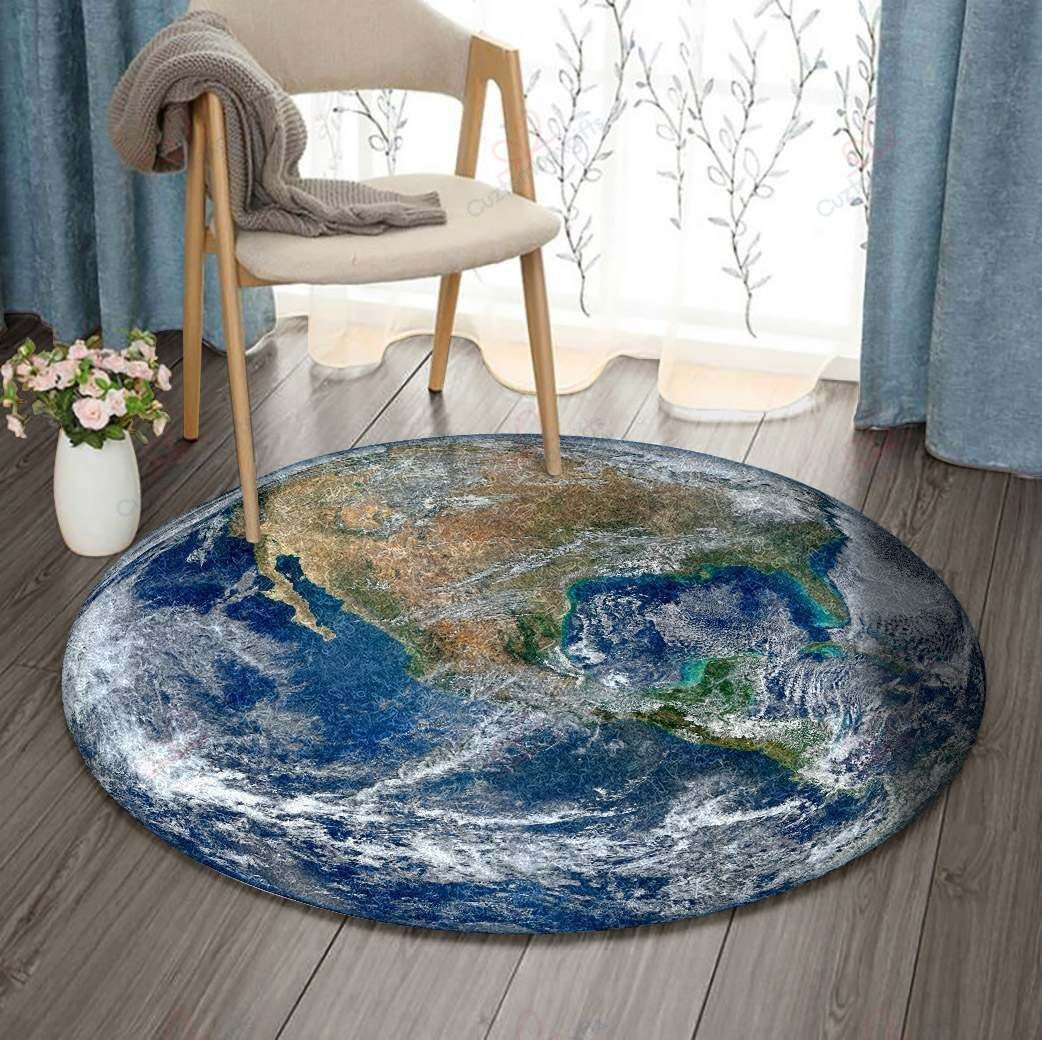 Earth Round Carpet Floor Rug Living Room Bedroom Decor Round Area Rug Carpet Earth Round Carpet Floor Rug Living Room Bedroom Decor Round Area Rug Carpet