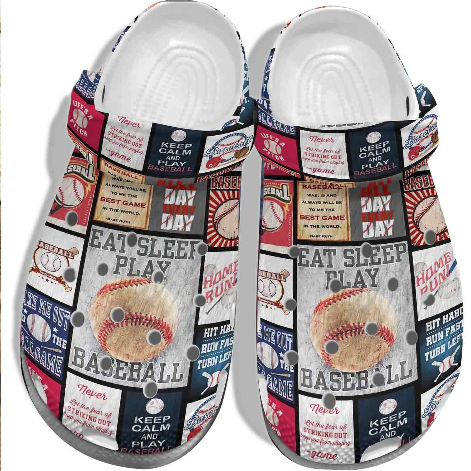 Eat Sleep Play Baseball Shoes Crocs Clog – Keep Calm And Play Baseball Shoes Crocbland For Men Women Eat Sleep Play Baseball Shoes Crocs Clog – Keep Calm And Play Baseball Shoes Crocbland For Men Women