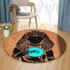 Egypt Round Carpet Floor Rug Living Room Bedroom Decor Round Area Rug Carpet