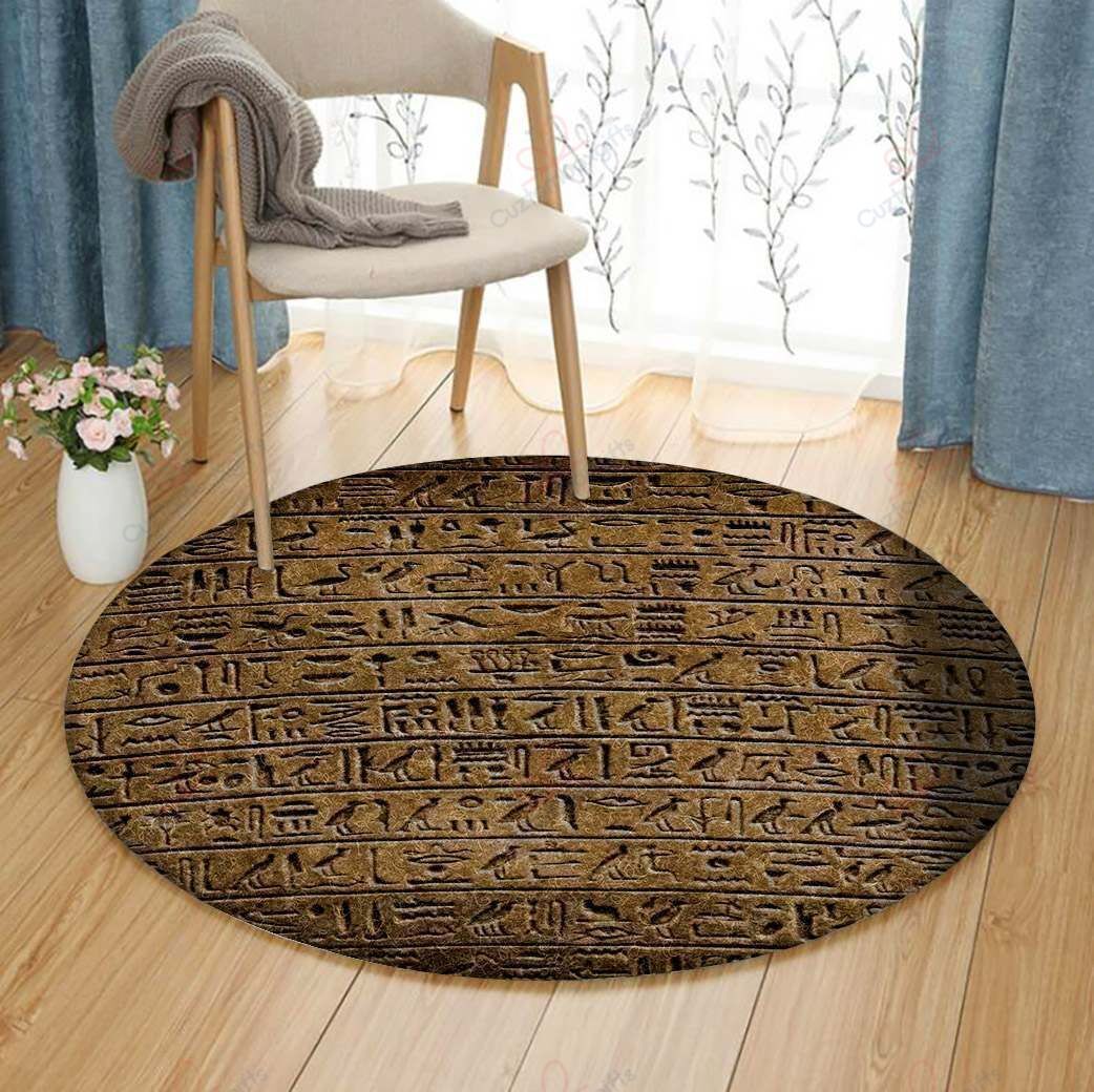 Egyptian Round Carpet Floor Rug Living Room Bedroom Decor Round Area Rug Carpet Egyptian Round Carpet Floor Rug Living Room Bedroom Decor Round Area Rug Carpet