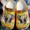 Elephant Hippie Sku 941 Crocs Crocband Clog Comfortable For Mens Womens Classic Clog Water Shoes