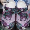 Elephant Personalized Personalize Clog Custom Crocs Fashionstyle Comfortable For Women Men Kid Print 3D Purple Elephant