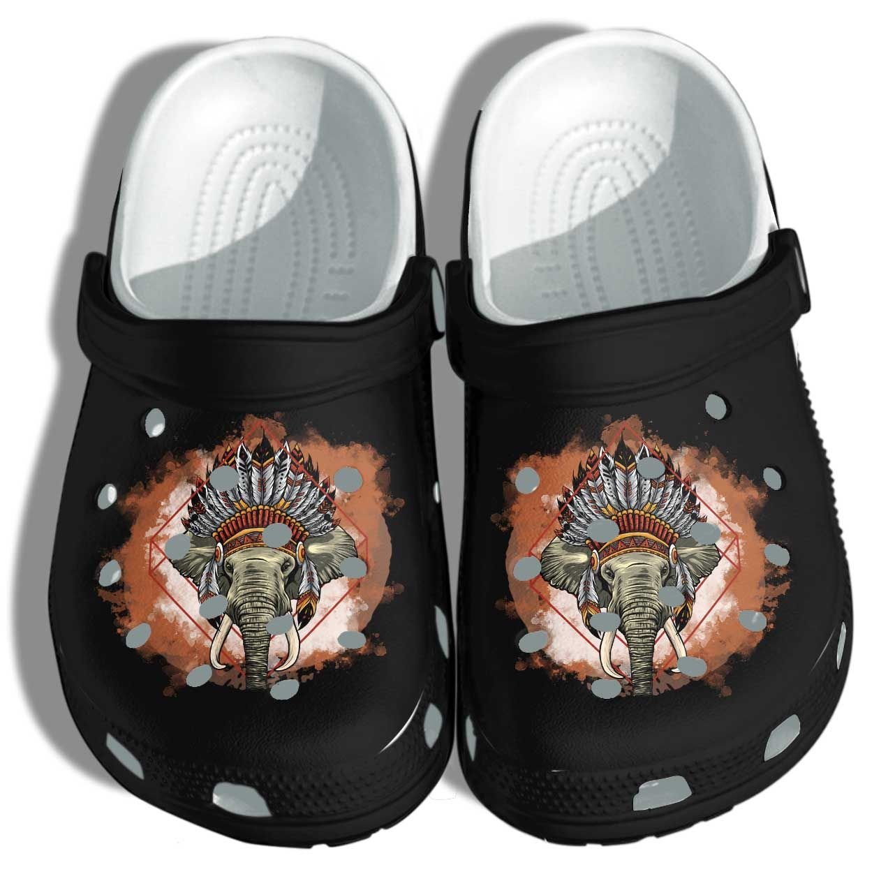Elephants Native America Culture Shoes Crocs Clog – Native Indian Elephant Croc Shoes Gifts Men Women Elephants Native America Culture Shoes Crocs Clog – Native Indian Elephant Croc Shoes Gifts Men Women