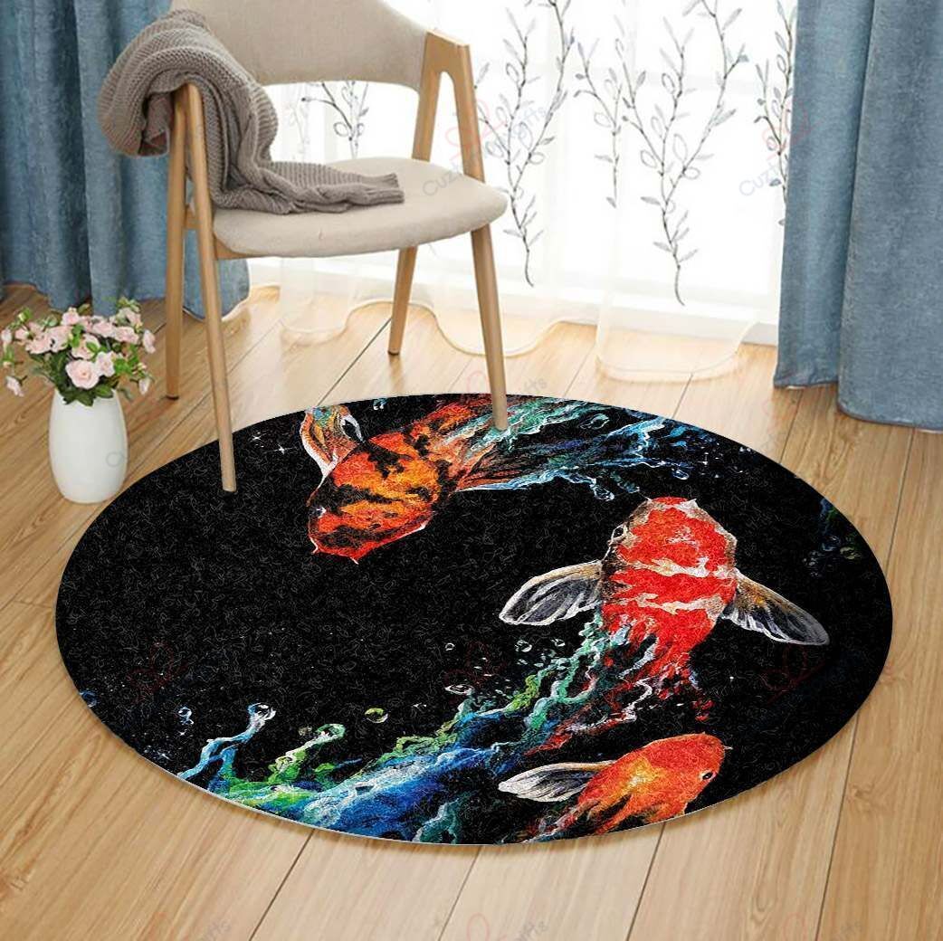 Endless Journey Round Carpet Floor Rug Living Room Bedroom Decor Round Area Rug Carpet Endless Journey Round Carpet Floor Rug Living Room Bedroom Decor Round Area Rug Carpet