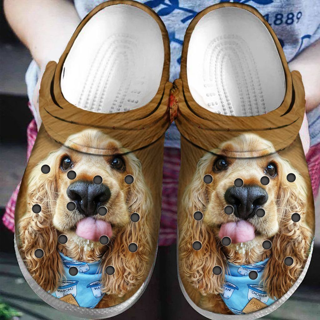 English Cocker Spaniel Personalize Clog Custom Crocs Clog On Sandal Fashion Style Comfortable For Women Men Kid English Cocker Spaniel Personalize Clog Custom Crocs Clog On Sandal Fashion Style Comfortable For Women Men Kid
