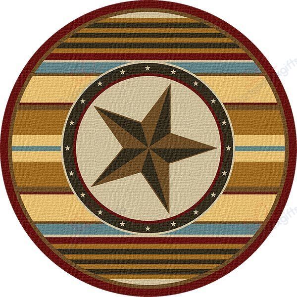 Estancia Star Round Carpet Floor Rug Living Room Bedroom Decor Round Area Rug Carpet Estancia Star Round Carpet Floor Rug Living Room Bedroom Decor Round Area Rug Carpet