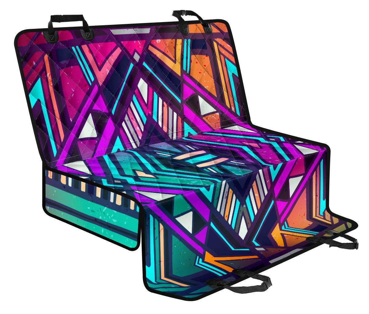 Ethnic Aztec Trippy Print Pet Car Back Seat Cover - 3f883ace26ad Ethnic Aztec Trippy Print Pet Car Back Seat Cover - 3f883ace26ad
