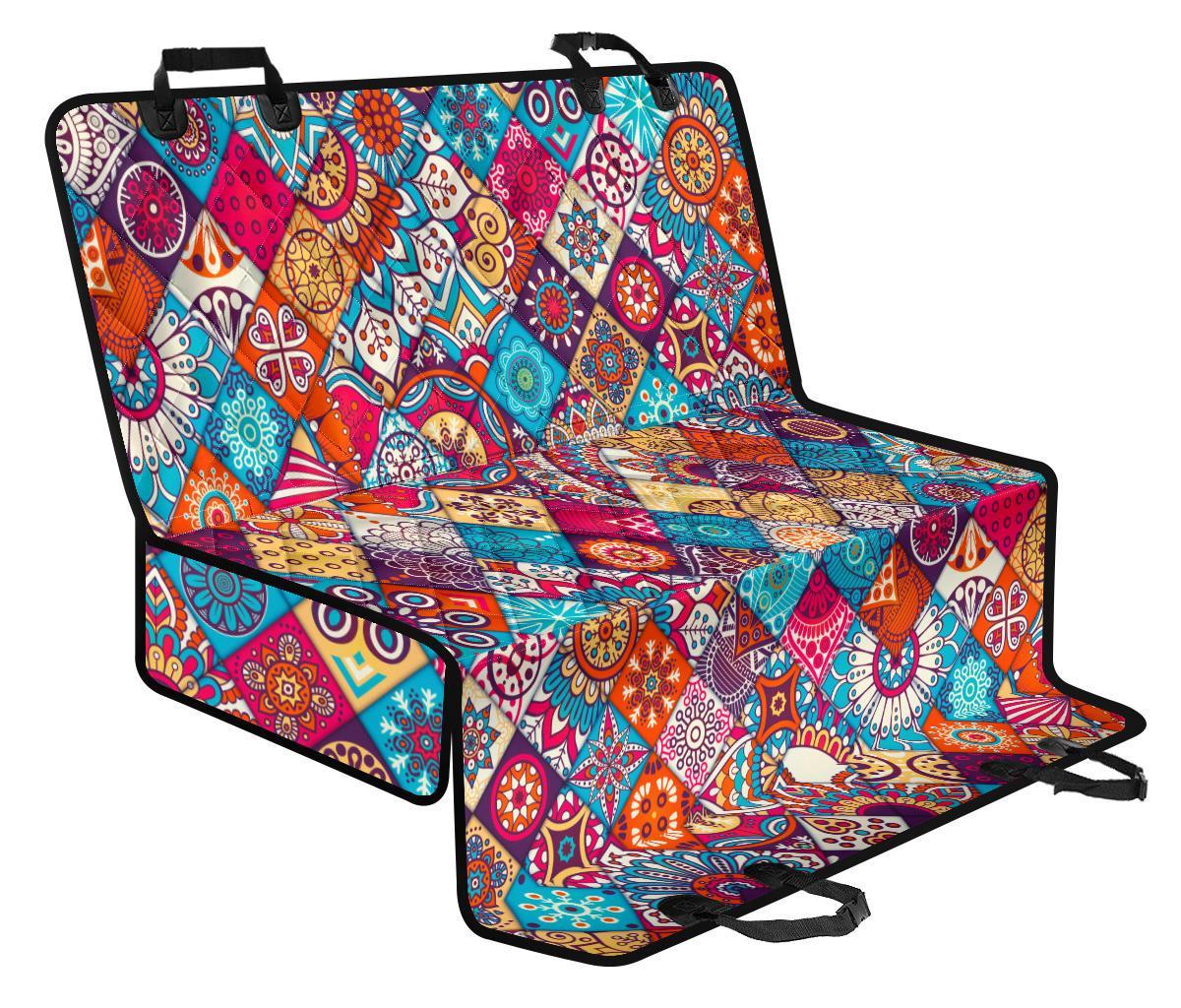 Ethnic Bohemian Mandala Pattern Print Pet Car Back Seat Cover - 0998cf4b4805 Ethnic Bohemian Mandala Pattern Print Pet Car Back Seat Cover - 0998cf4b4805