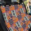 Ethnic Floral Patchwork Pattern Print Car Back Seat Cover Dog Car Seat Covers - 66e73566f65a