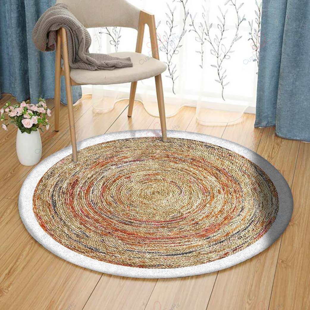 Ethnic Geometric Floral Flower Round Carpet Floor Rug Living Room Bedroom Decor Round Area Rug Carpet Ethnic Geometric Floral Flower Round Carpet Floor Rug Living Room Bedroom Decor Round Area Rug Carpet