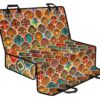 Ethnic Mandala Bohemian Pattern Print Pet Car Back Seat Cover - cc612003b559