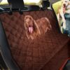 Ethnic Sussex Spaniel Theme Car Back Seat Cover Dog Car Seat Covers - 67e32a00d1d8