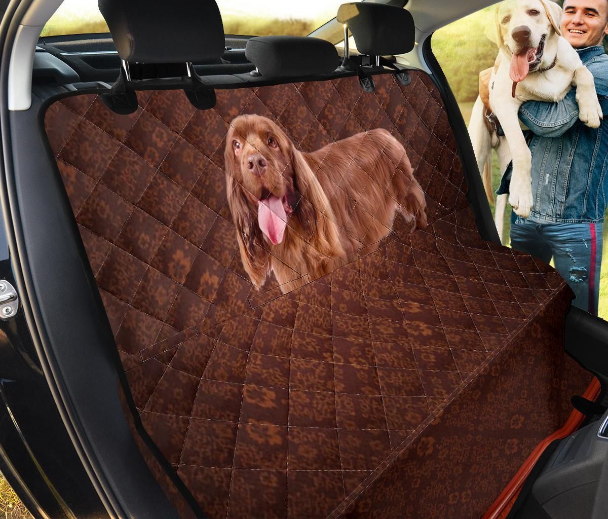 Ethnic Sussex Spaniel Theme Car Back Seat Cover Dog Car Seat Covers - 67e32a00d1d8 Ethnic Sussex Spaniel Theme Car Back Seat Cover Dog Car Seat Covers - 67e32a00d1d8