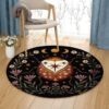 Euphoria Round Carpet Floor Rug Living Room Bedroom Decor Round Area Rug Carpet