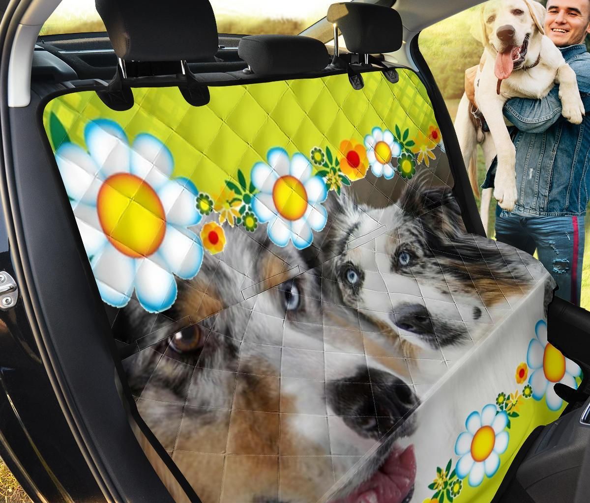Exotic Australian Shepherd Floral Design Car Back Seat Cover Dog Car Seat Covers - f5a55e236c71 Exotic Australian Shepherd Floral Design Car Back Seat Cover Dog Car Seat Covers - f5a55e236c71