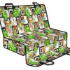 Exotic Tropical Giraffe Pattern Print Pet Car Back Seat Cover - e500cad8aae3