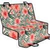 Exotic Tropical Hibiscus Pattern Print Pet Car Back Seat Cover - 0a11f0270848