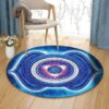 Eye Chakra Round Carpet Floor Rug Living Room Bedroom Decor Round Area Rug Carpet