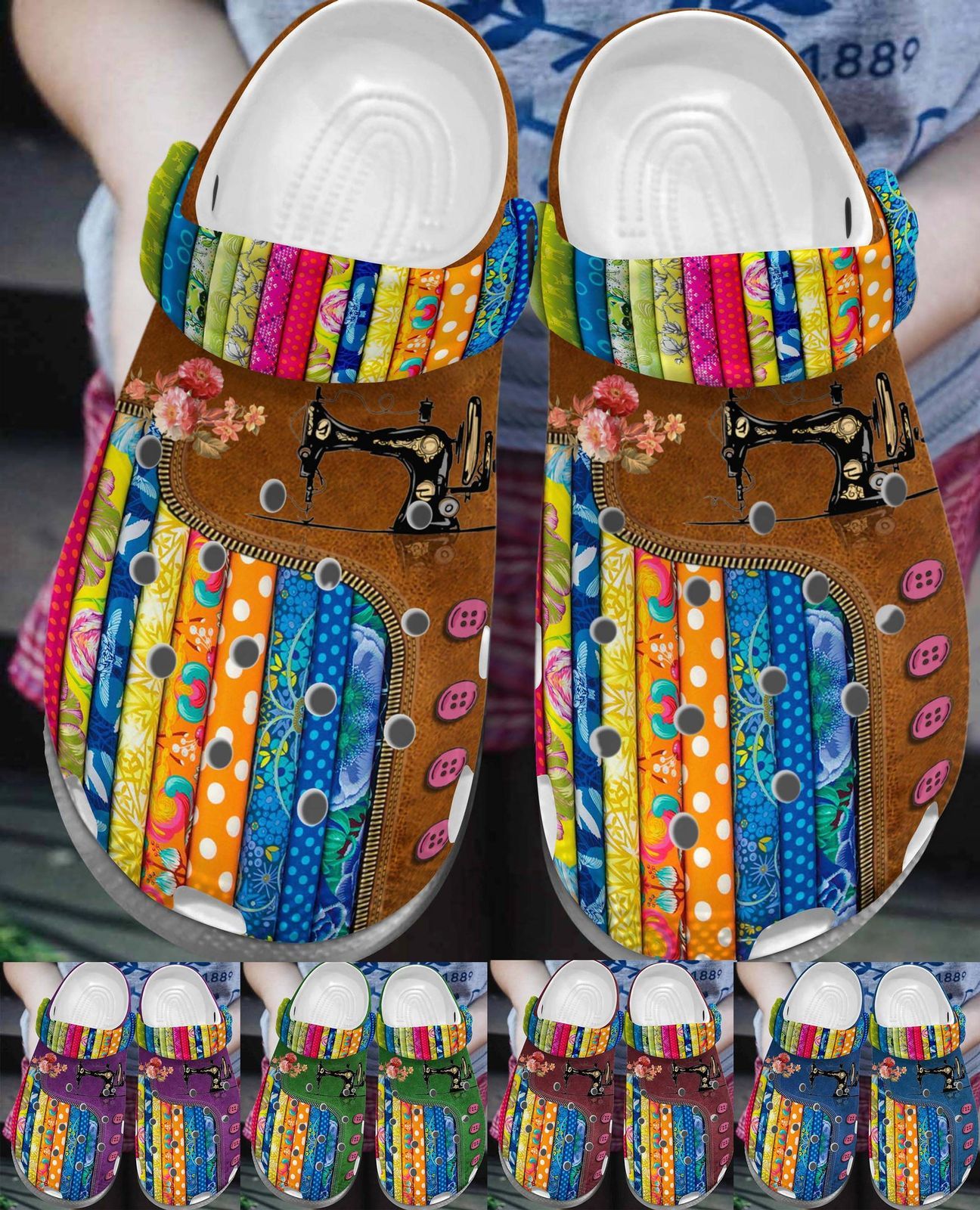 Fabric Collecting Personalize Clog Custom Crocs Fashionstyle Comfortable For Women Men Kid Print 3D Whitesole B Fabric Collecting Personalize Clog Custom Crocs Fashionstyle Comfortable For Women Men Kid Print 3D Whitesole B