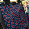 Fairisle Heart Christmas Car Back Seat Cover Dog Car Seat Covers - aa1a29f4b261
