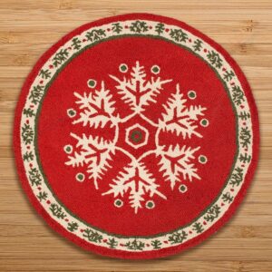 Falling Flakes Round Carpet Floor Rug Living Room Bedroom Decor Round Area Rug Carpet