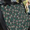 Falling Snow Christmas Floral Dragonfly Car Back Seat Cover Dog Car Seat Covers - 43161d53a1ad