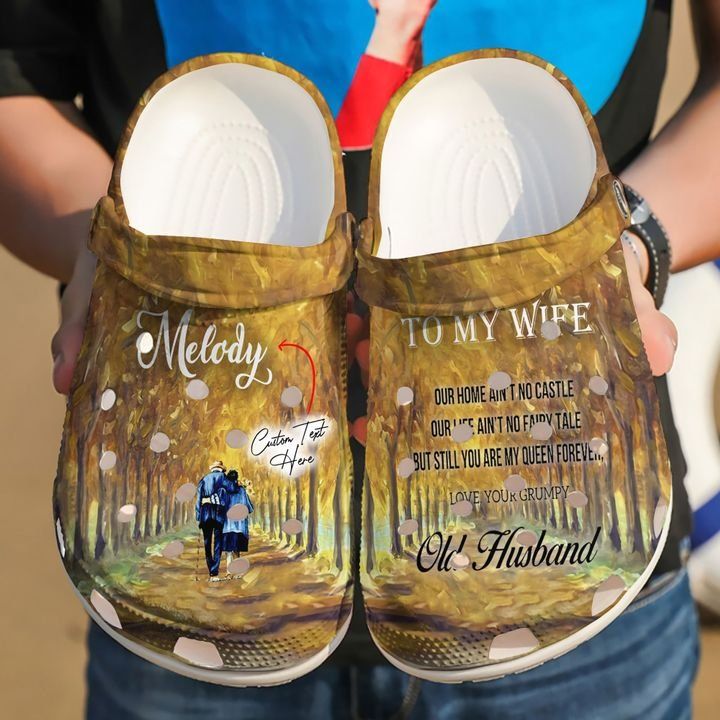 Family Personalized To My Wife Sku 955 Crocs Crocband Clog Comfortable For Mens Womens Classic Clog Water Shoes Family Personalized To My Wife Sku 955 Crocs Crocband Clog Comfortable For Mens Womens Classic Clog Water Shoes