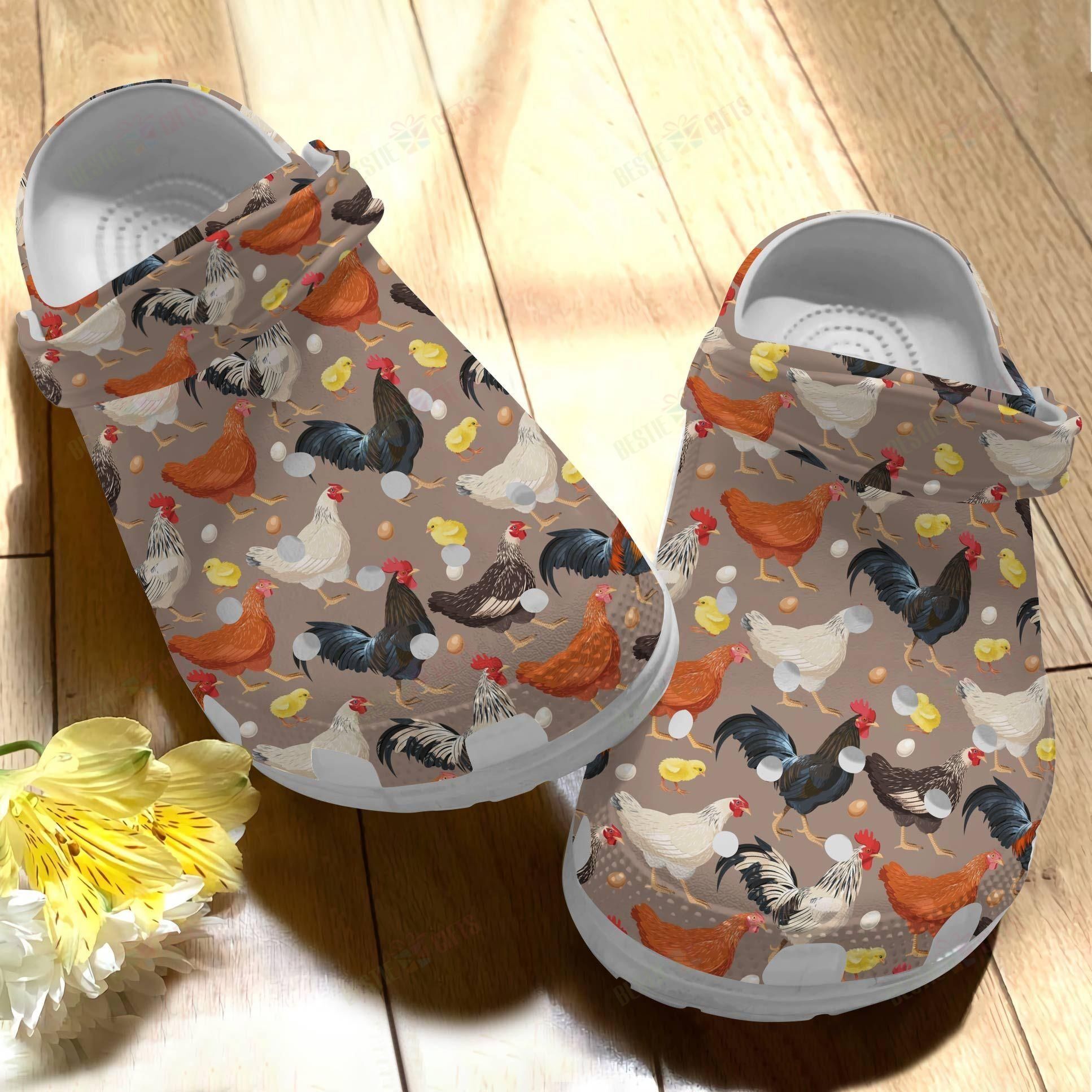 Farm Crocs Clog Classic Clog Chicken V5 Shoes Farm Crocs Clog Classic Clog Chicken V5 Shoes