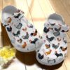 Farm Personalize Clog Custom Crocs Fashionstyle Comfortable For Women Men Kid Print 3D Chicken V8