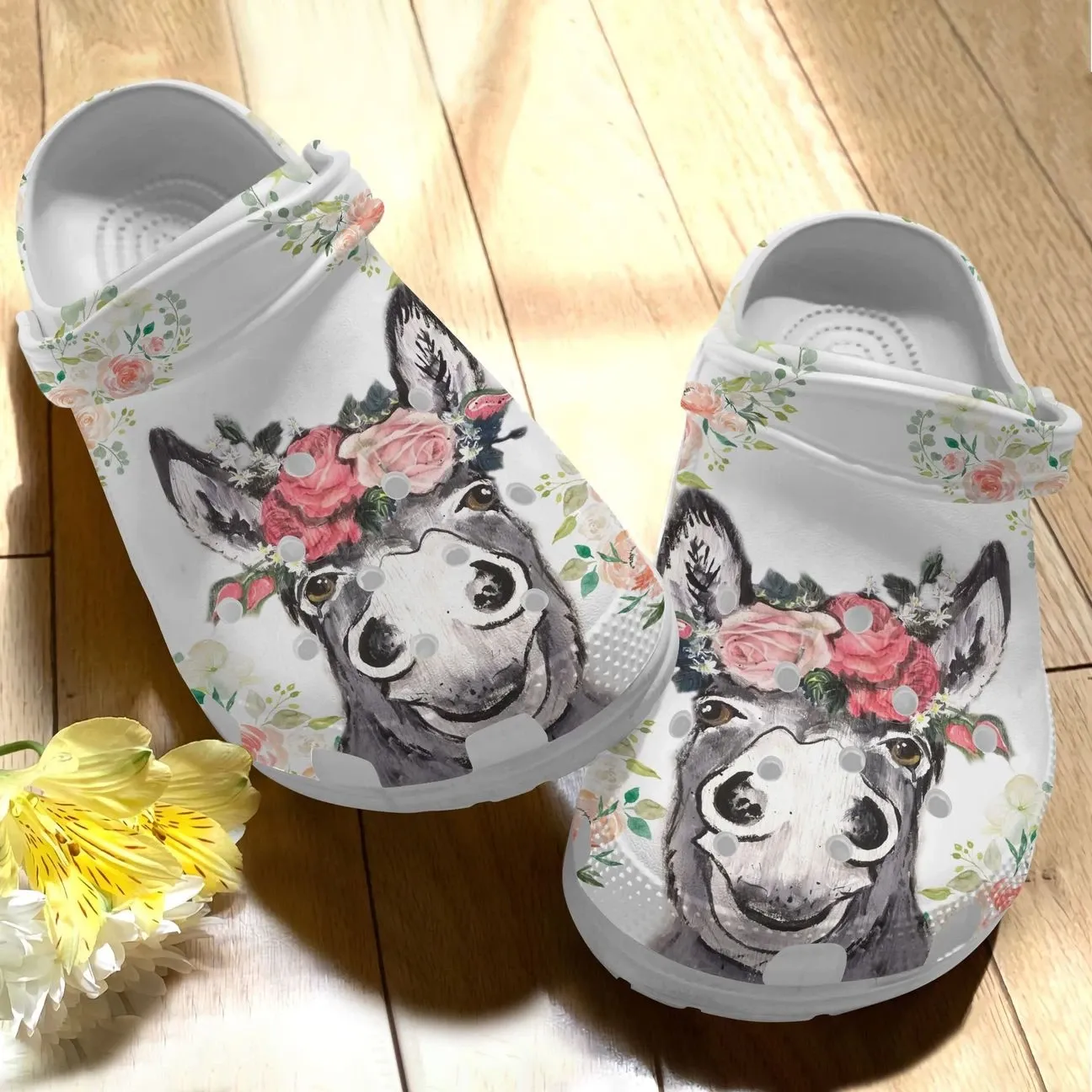 Farm Personalize Clog Custom Crocs Fashionstyle Comfortable For Women Men Kid Print 3D Floral Farm Animals Farm Personalize Clog Custom Crocs Fashionstyle Comfortable For Women Men Kid Print 3D Floral Farm Animals