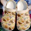 Farmer Chicken Florals Sku 602 Crocs Clog Clog Shoes