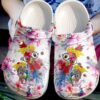 Farmer Crazy Chickens Sku 962 Crocs Crocband Clog Comfortable For Mens Womens Classic Clog Water Shoes