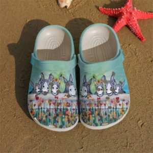 Farmer Funny Donkey Sku 982 Crocs Clog Clog Shoes