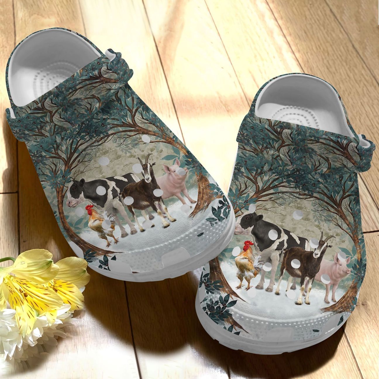 Farmer Personalize Clog Custom Crocs Fashionstyle Comfortable For Women Men Kid Print 3D Farm Animals Farmer Personalize Clog Custom Crocs Fashionstyle Comfortable For Women Men Kid Print 3D Farm Animals