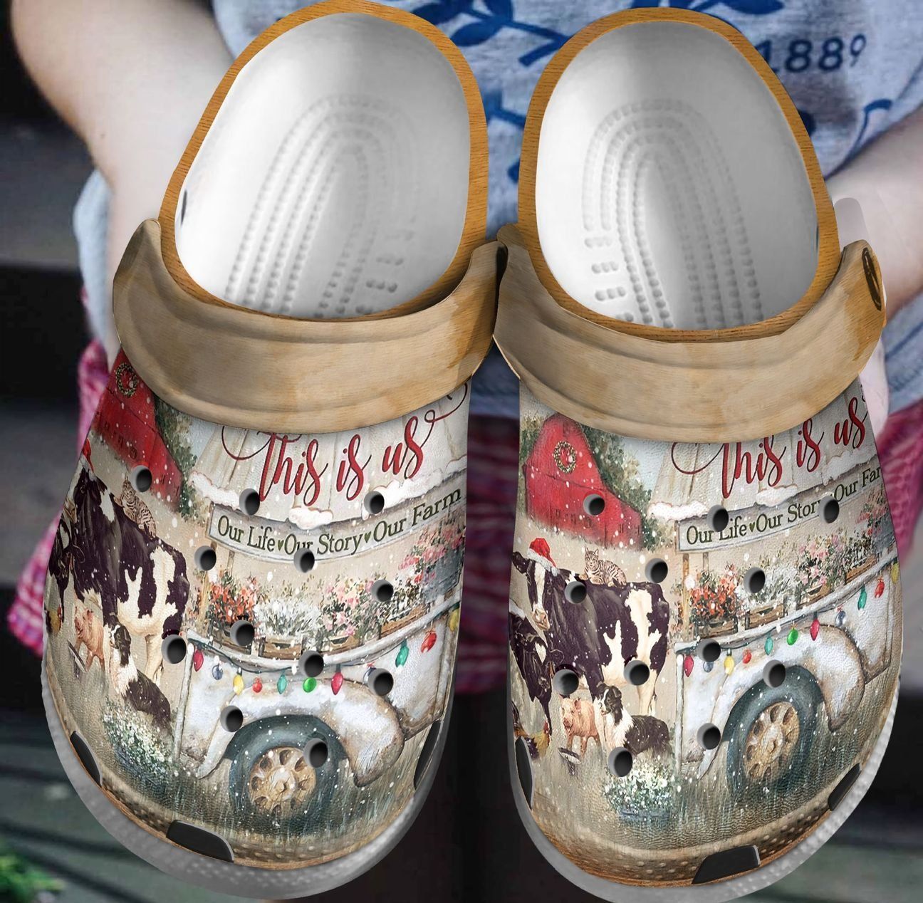 Farmer Personalized Clog Custom Crocs Comfortablefashion Style Comfortable For Women Men Kid Print 3D Our Farm Our Life Farmer Personalized Clog Custom Crocs Comfortablefashion Style Comfortable For Women Men Kid Print 3D Our Farm Our Life