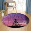 Ferris Wheel Round Carpet Floor Rug Living Room Bedroom Decor Round Area Rug Carpet