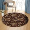 Festival Round Carpet Floor Rug Living Room Bedroom Decor Round Area Rug Carpet
